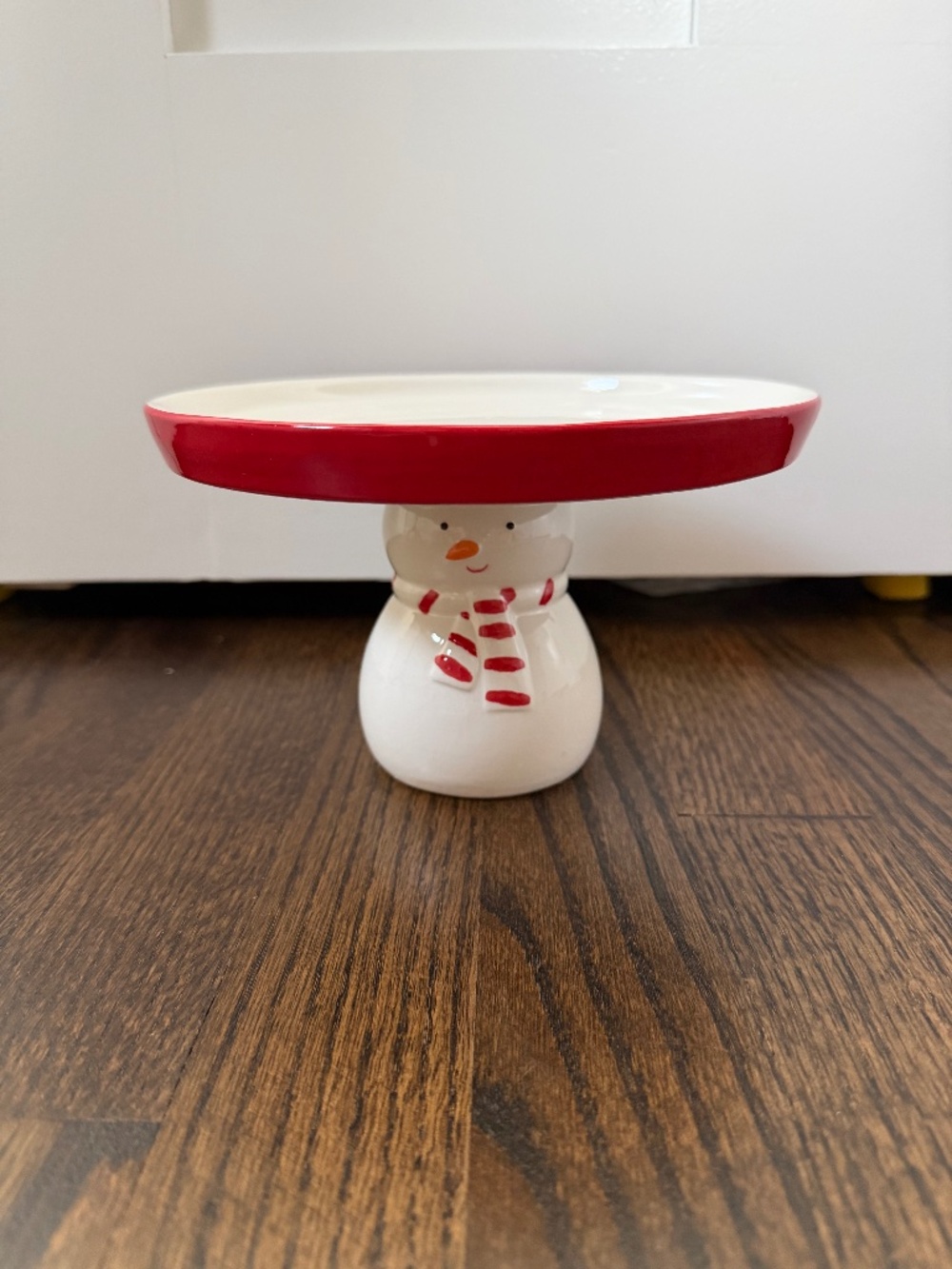 Target Bullseye Playground Snowman Cake Stand - Christmas | NWT